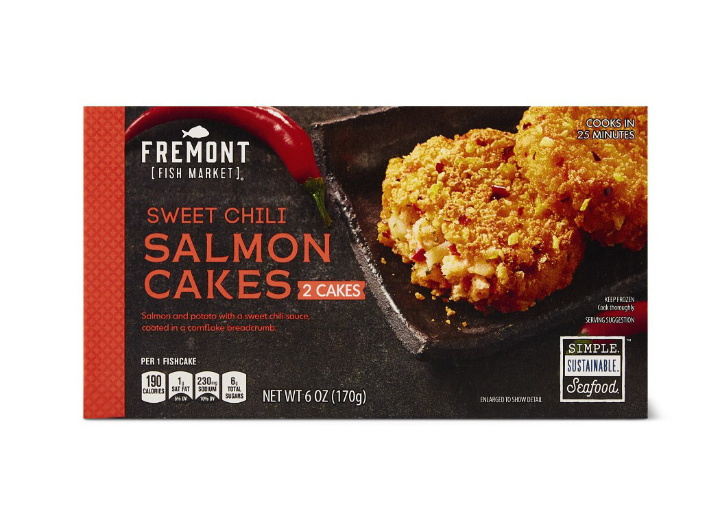 FremontFish Market sweet chili salmon Cakes 