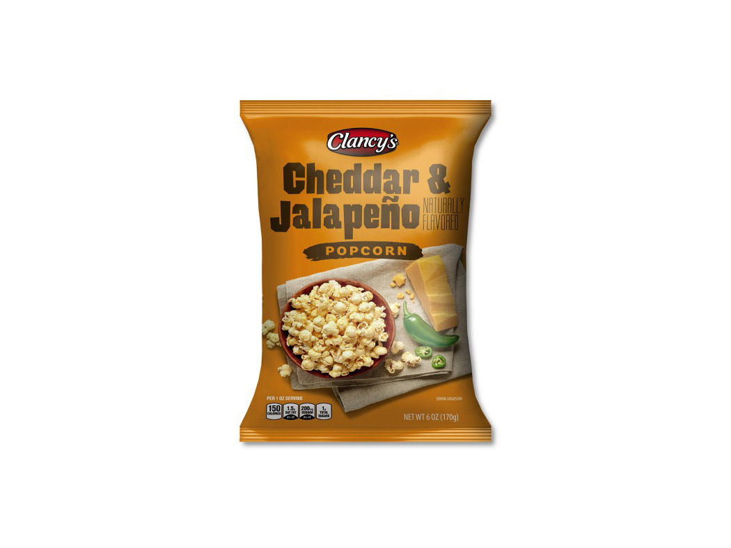 Clancy’s Cheddar Jalapeño Popcorn