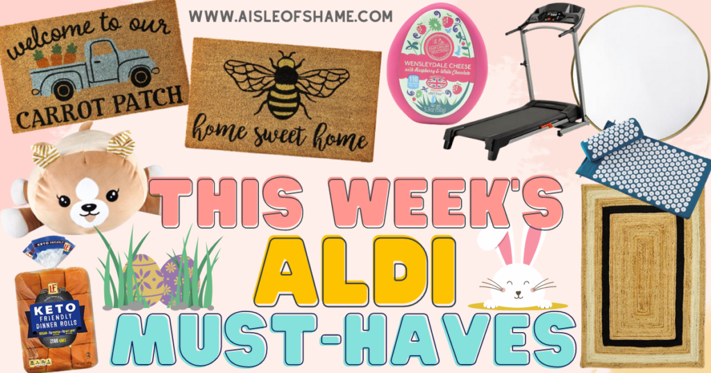 Jute Area Rug, Easter Cheese And More Items You Can't Miss at Aldi This
