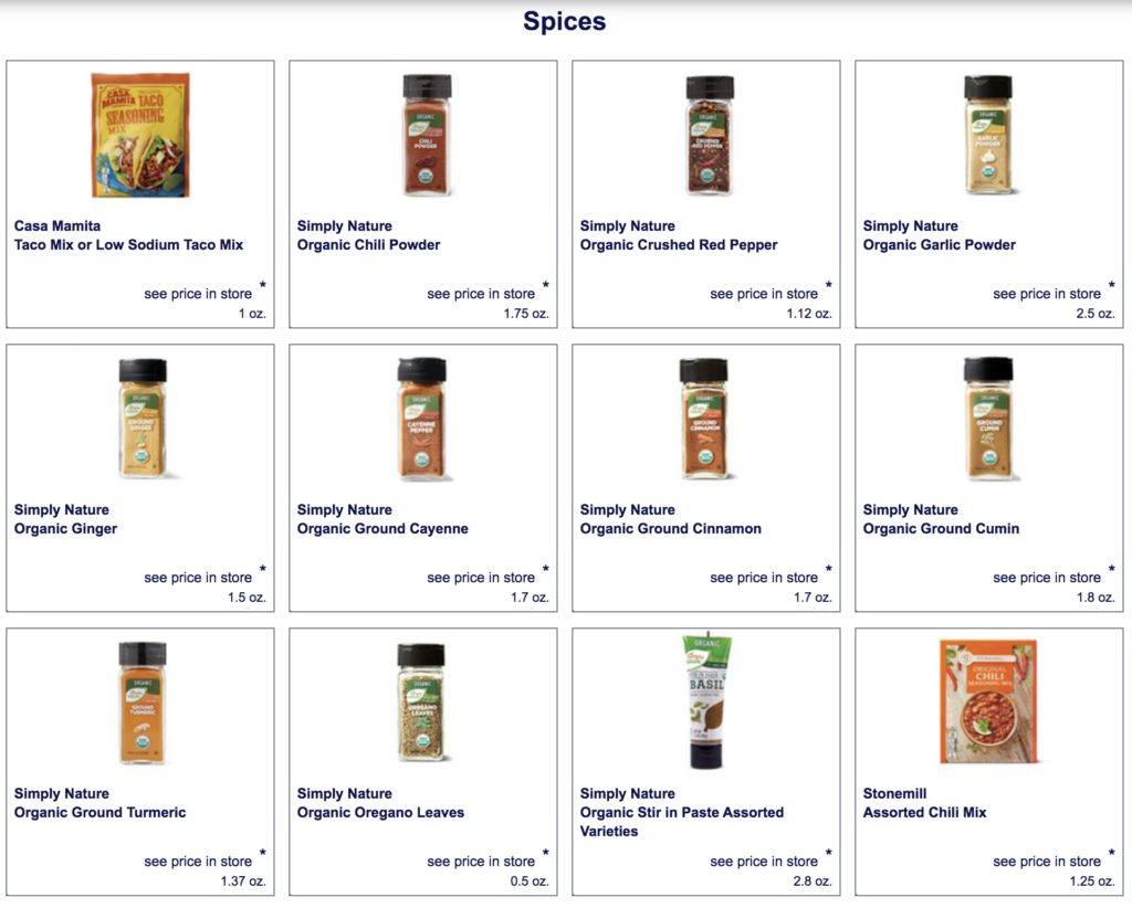 Aldi Spices