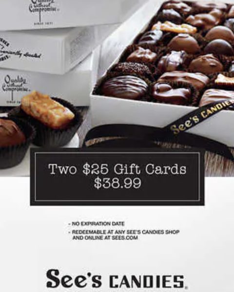Costco Sees candies gift card