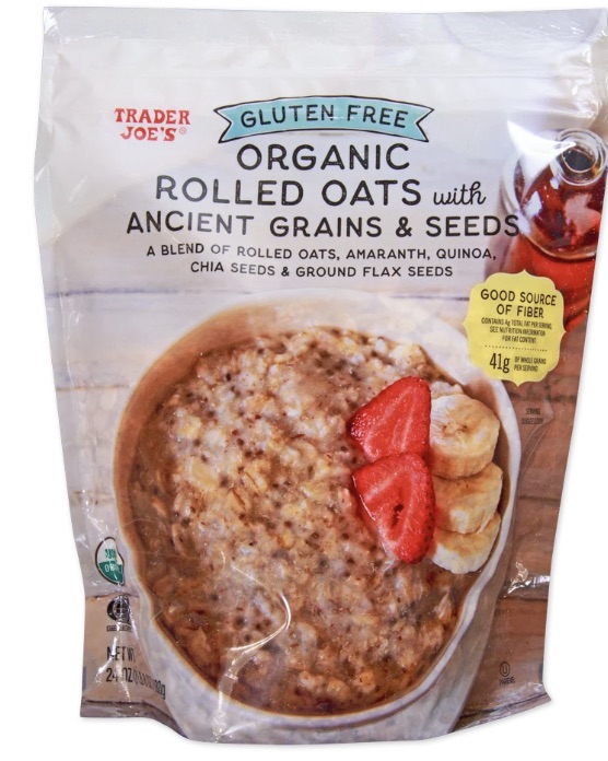 Gluten Free Organic Rolled Oats with Ancient Grains & Seeds