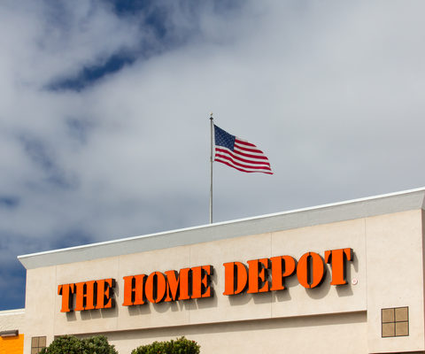 Home depot Store front