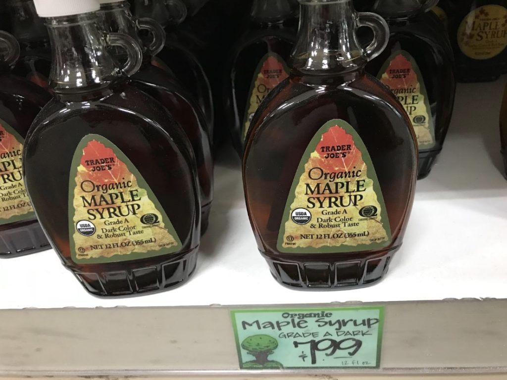 Organic Grade A Maple Syrup