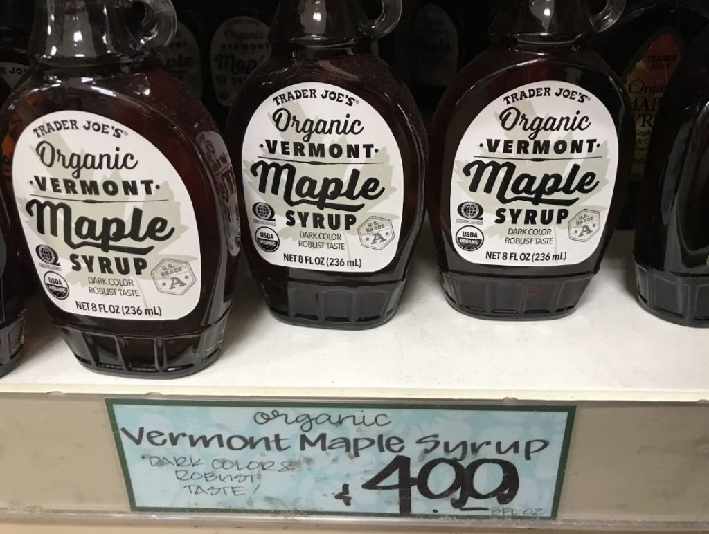 Organic Vermont Maple Syrup