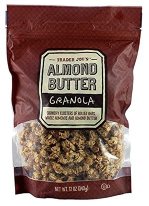 Trader Joes Almond butter Granola