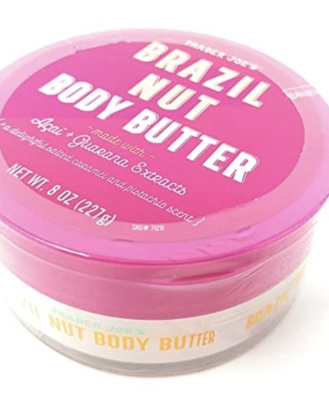 Trader Joe's Brazil Nut Body Butter Jar