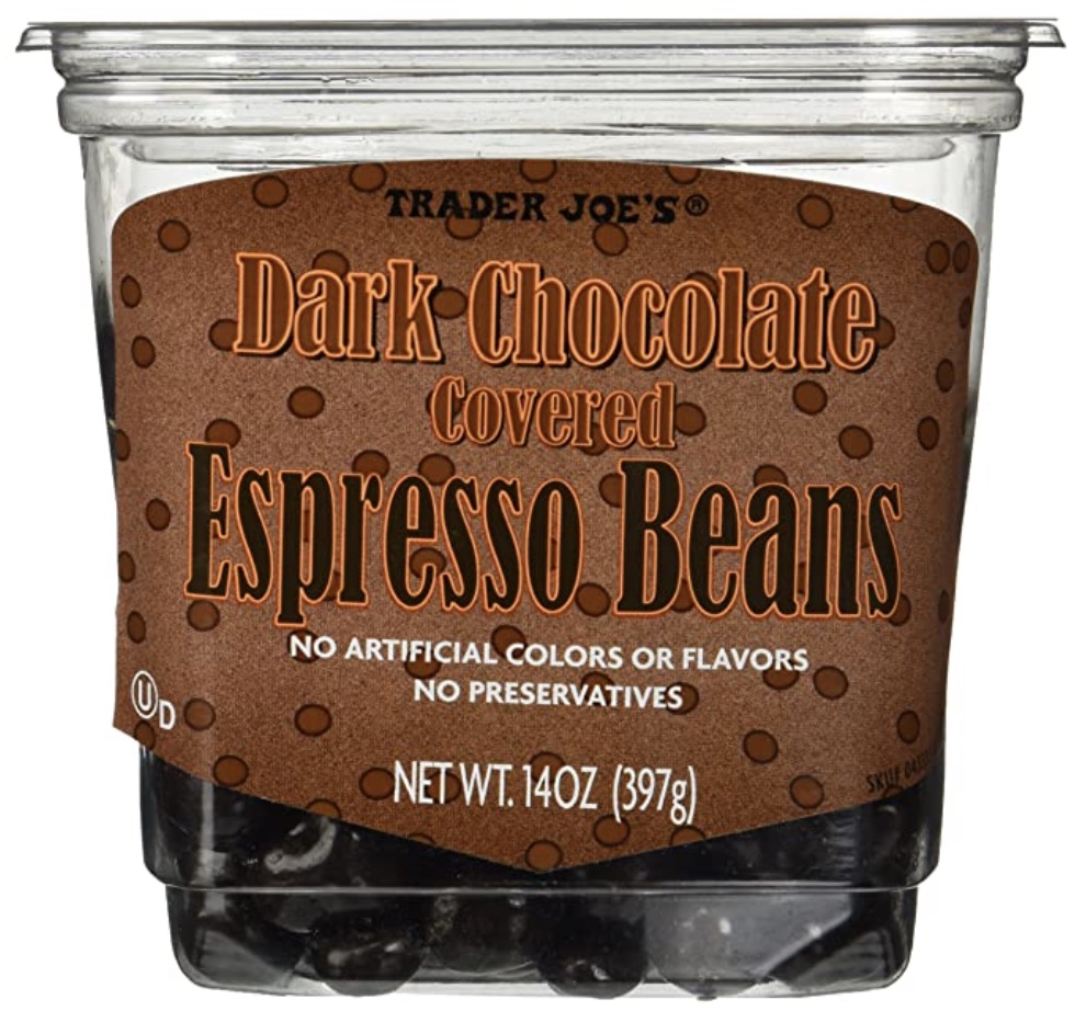 Trader Joe's Dark Chocolate Covered Espresso Beans 14 oz.