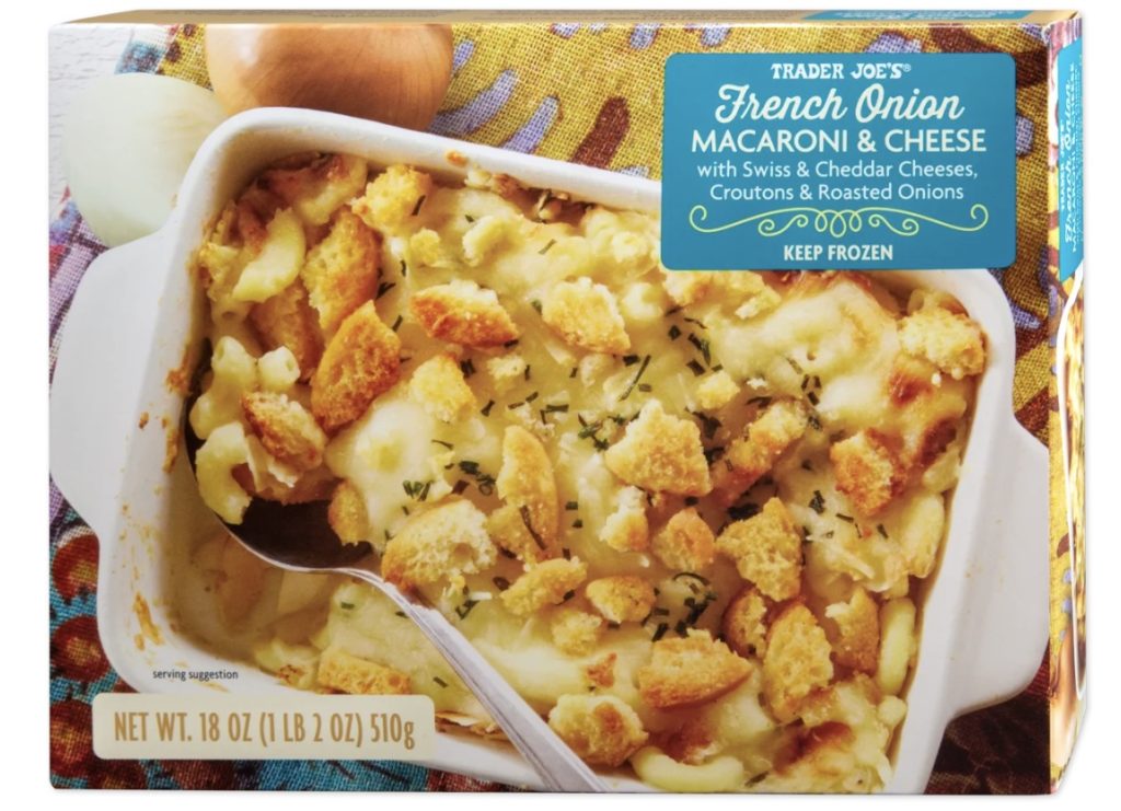 Trader Joes French Onion Mac and Cheese