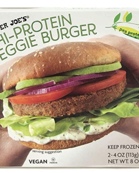 Trader Joe's High Protein Veggie Burgers