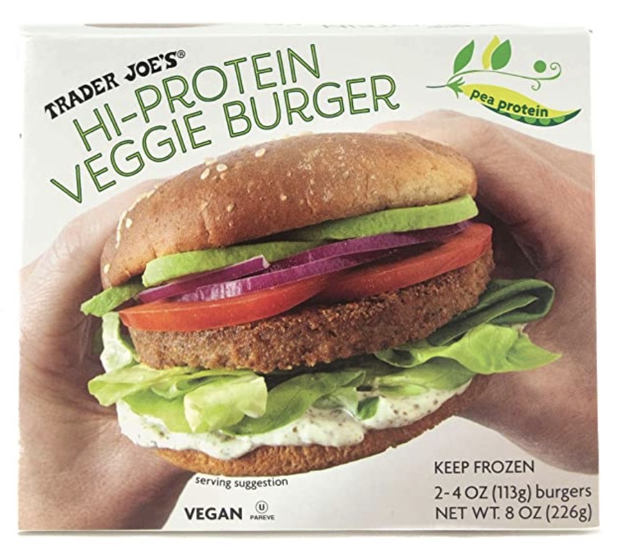 Trader Joe's High Protein Veggie Burgers