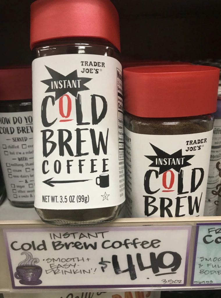 Trader Joe’s Instant Cold Brew Coffee