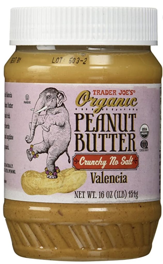 Trader Joes Organic Peanut Butter Crunchy