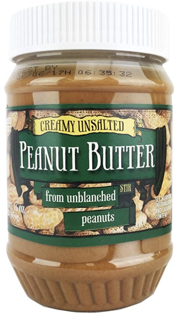 Trader Joes Peanut Butter unsalted creamy