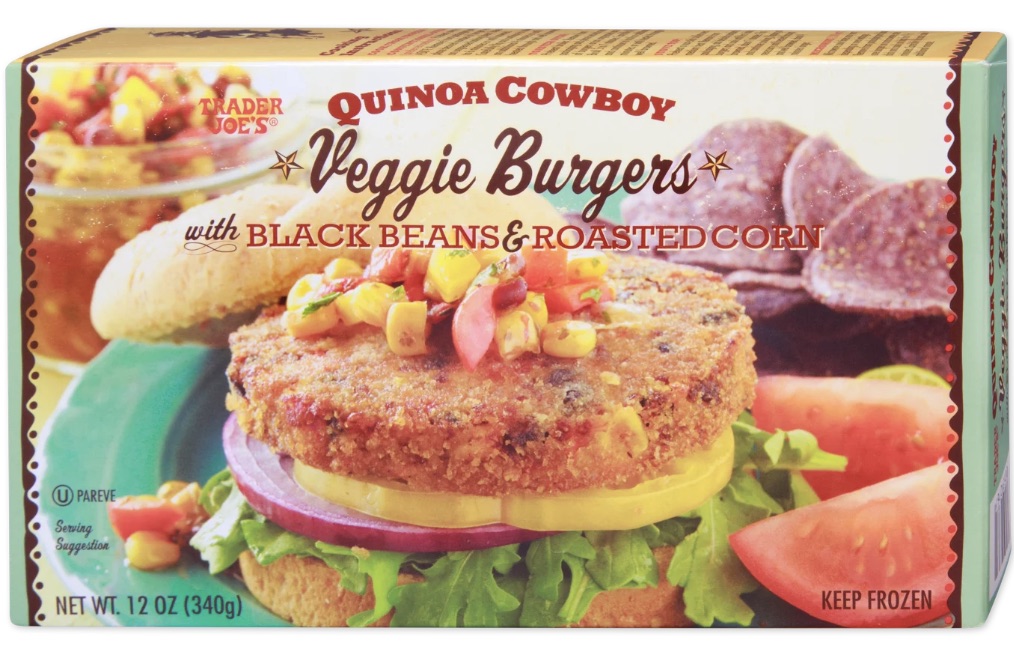 Trader Joes Quinoa Cowboy Veggie Burgers