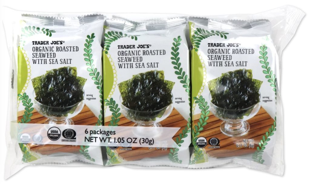 Trader Joes Seaweed organic