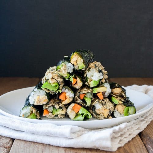 Trader Joes Seaweed snack Sushi Rolls