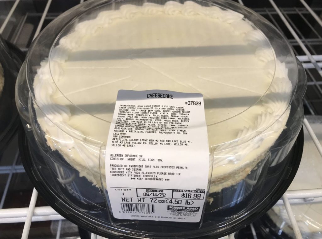 Costco Cheesecake