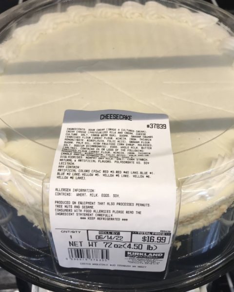 Costco Cheesecake