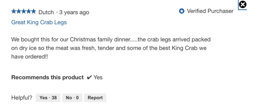 Costco King Crab Legs Review 1