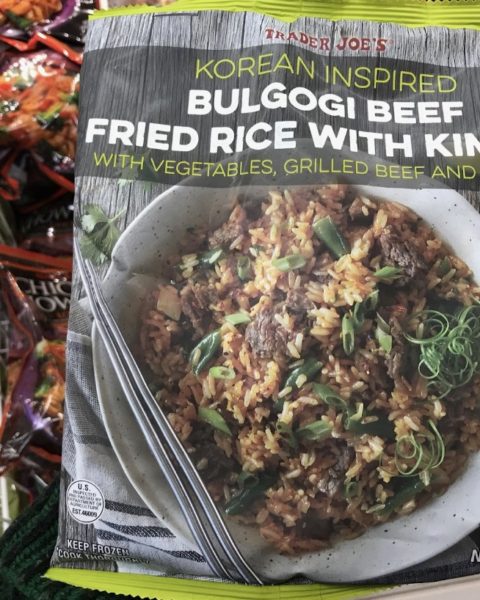 Trader Joe’s Bulgogi beef Fried Rice