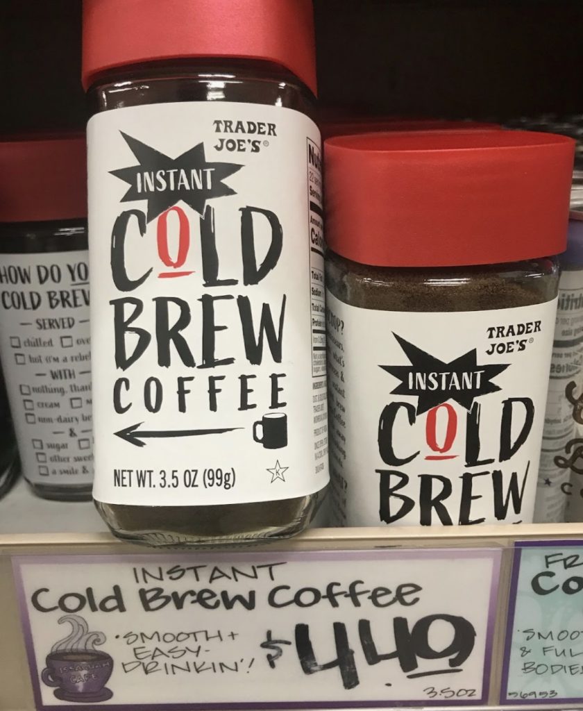 Trader Joes Instant Cold Brew Coffee