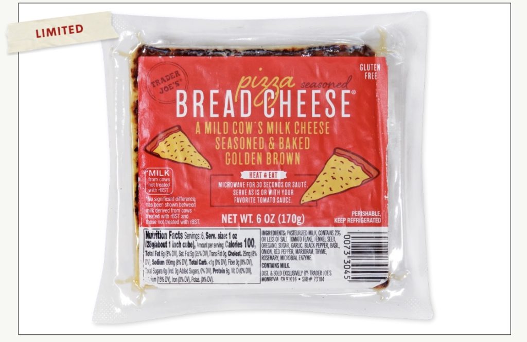 Trader Joe’s Pizza Bread Cheese