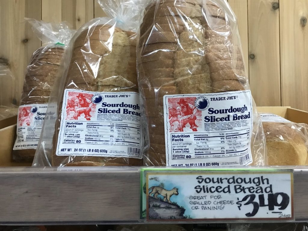 Trader Joe’s Sourdough sliced Bread