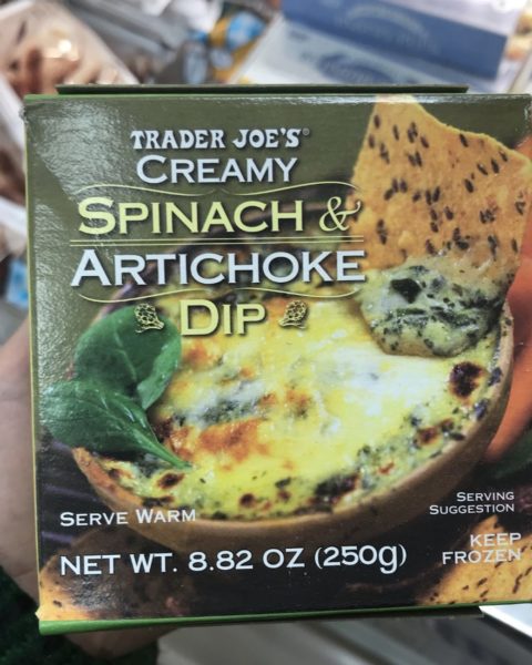 Trader Joe’s Spinach Artichoke Dip