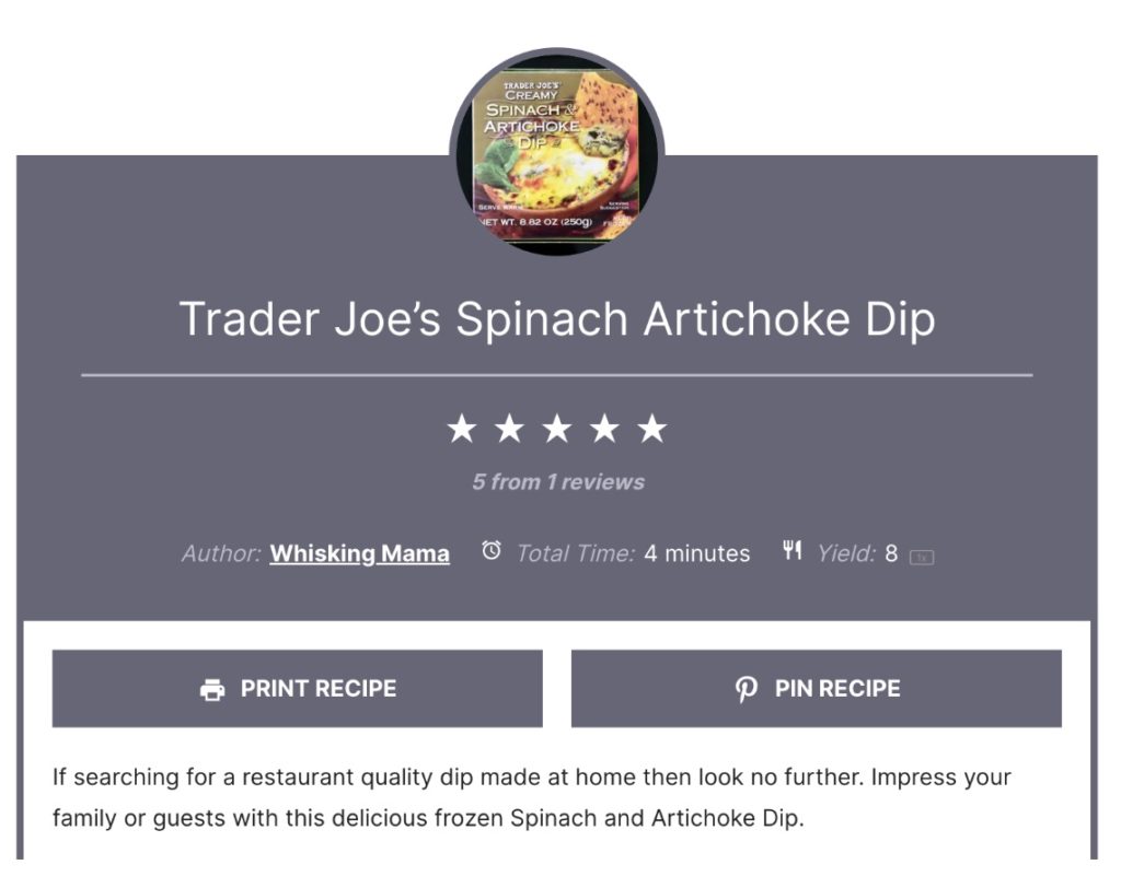 Trader Joe's Spinach Artichoke Dip Review 2
