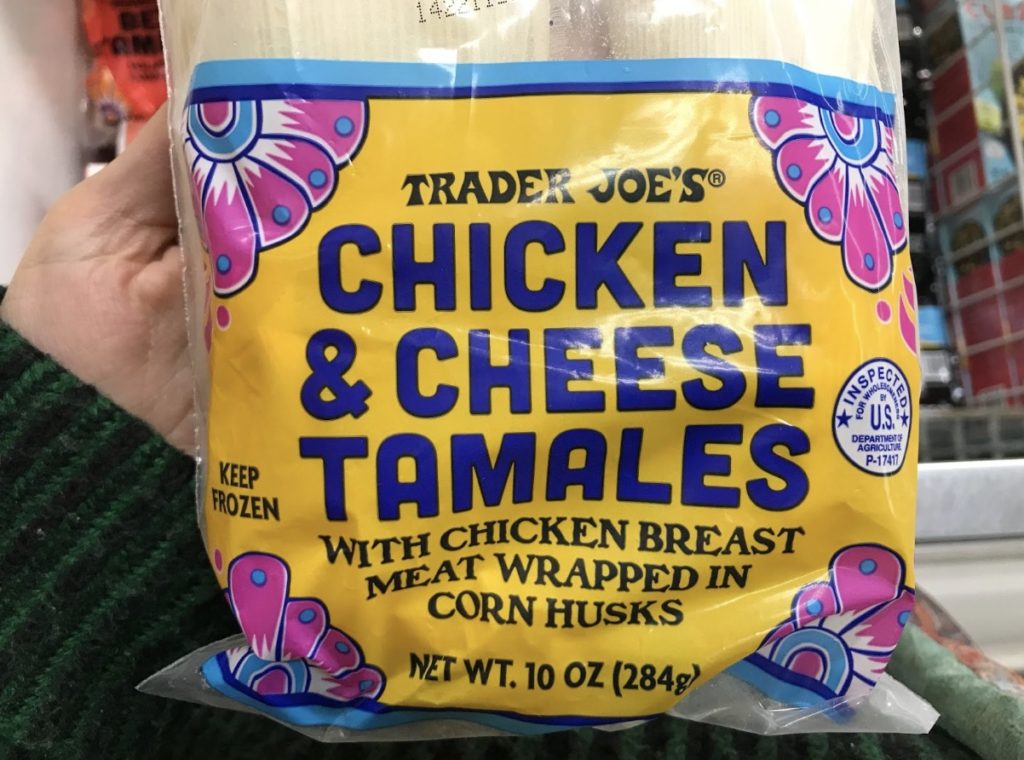 Trader Joe’s chicken Cheese Tamales