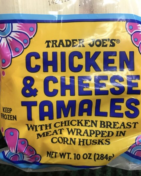 Trader Joe’s chicken Cheese Tamales