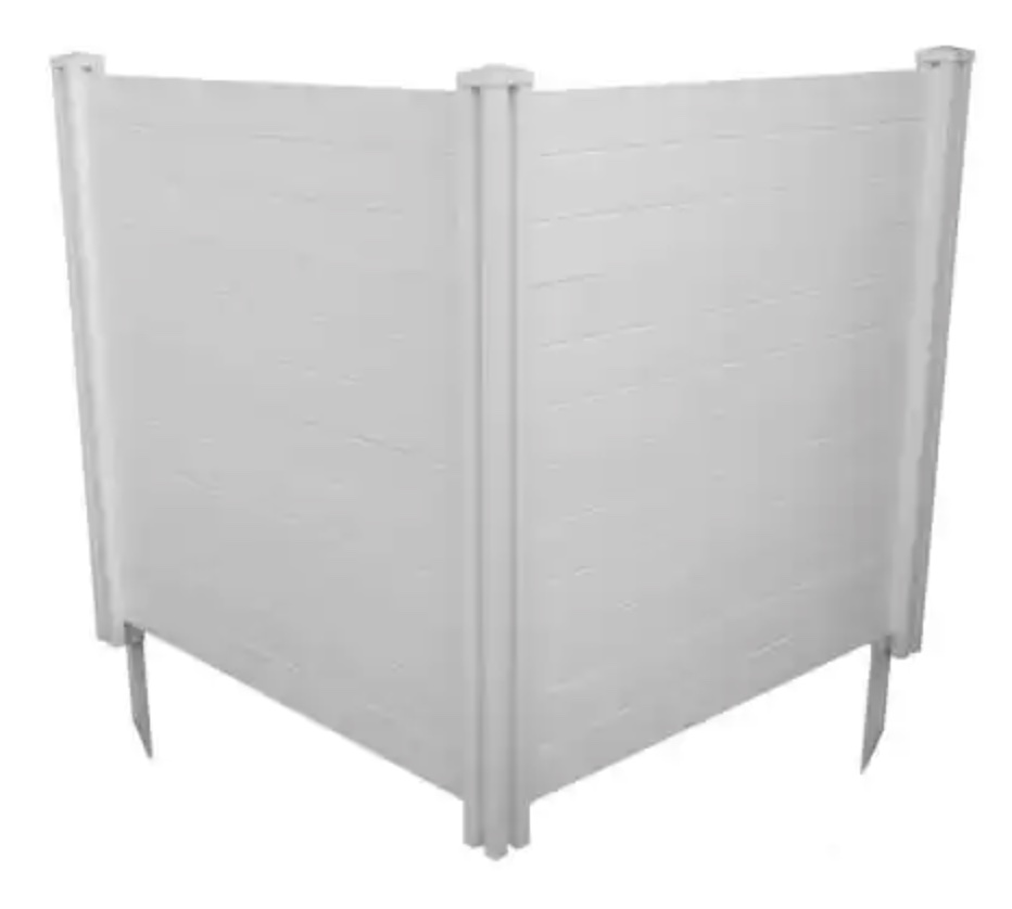 Home depot Vinyl Privacy Fence Panel Screen