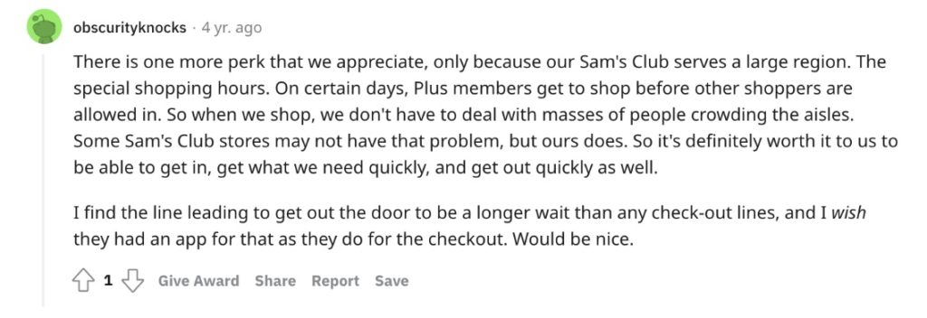 Sam’s Club Plus Membership Review 1