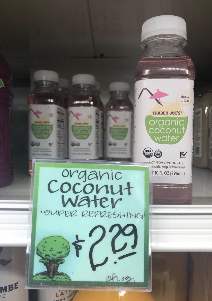 Trader Joe’s Organic Coconut Water