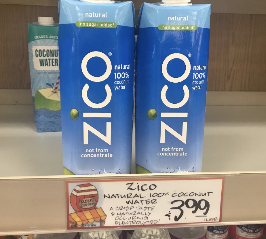 Trader Joe’s Zico Coconut Water