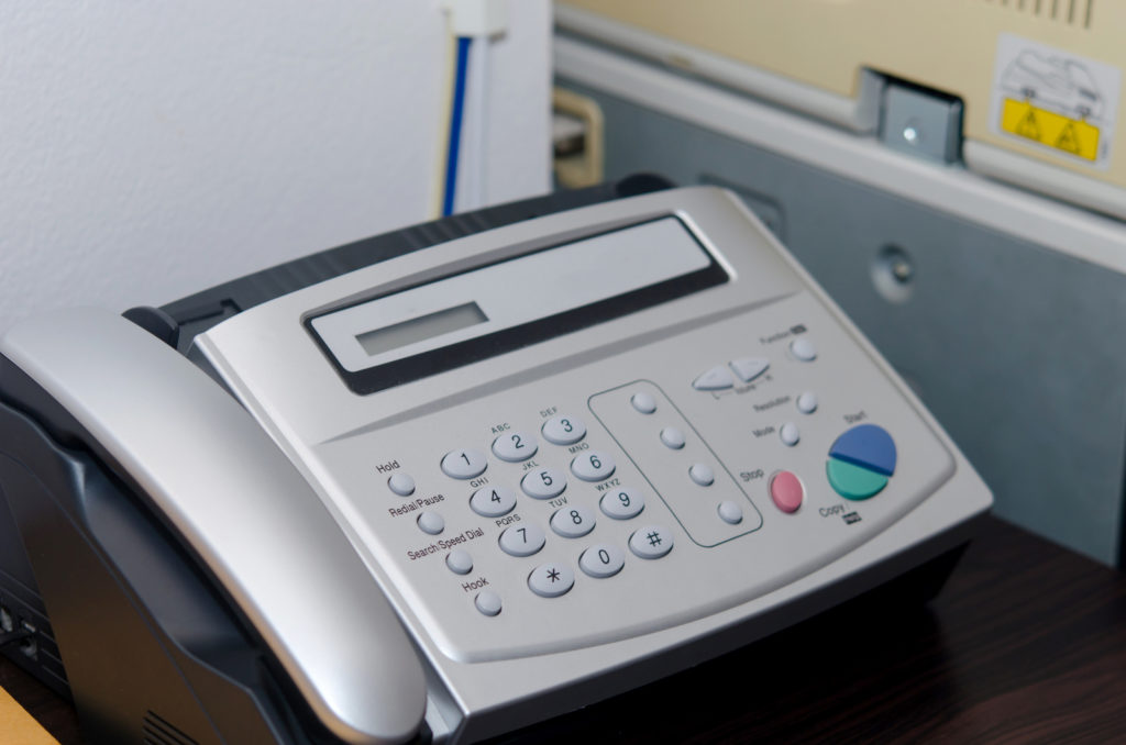 CVS fax machine