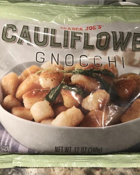Trader Joes Cauliflower Gnocchi Picture