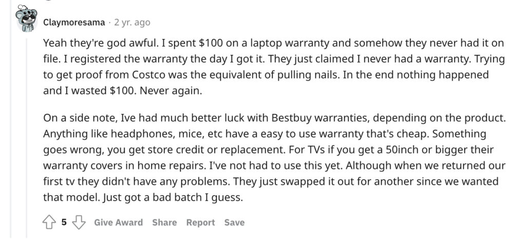 Costco's SquareTrade Warranty Review 2