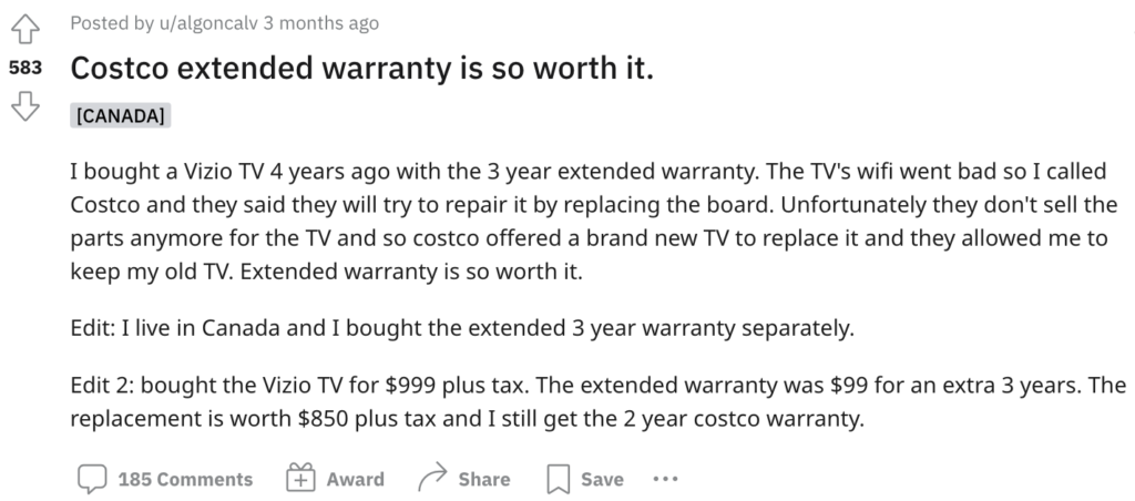 Costco's SquareTrade Warranty Review 3