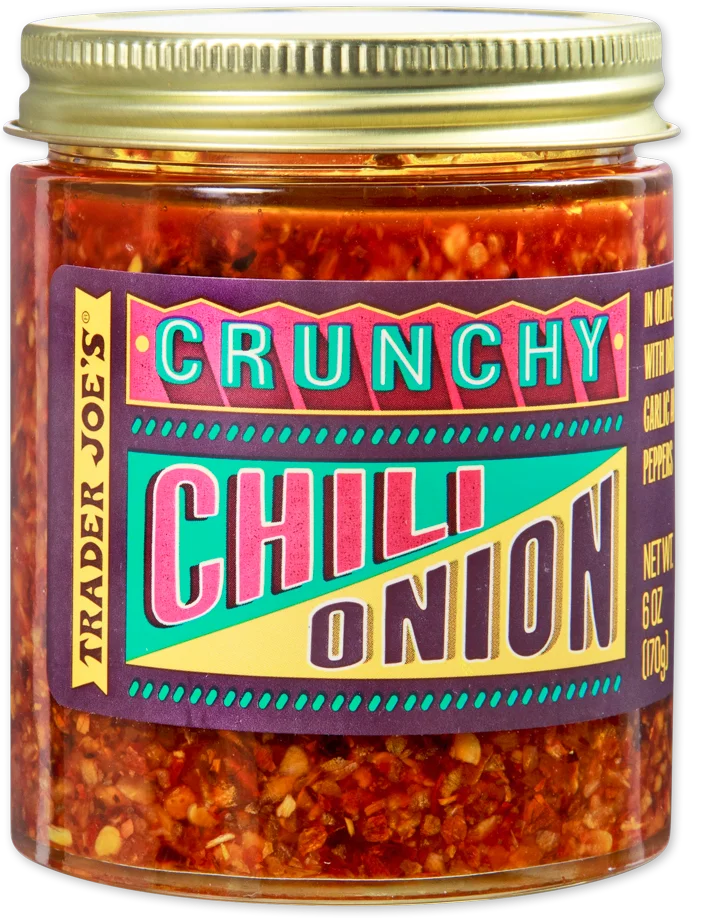 Crunchy Chili Onion trader joes
