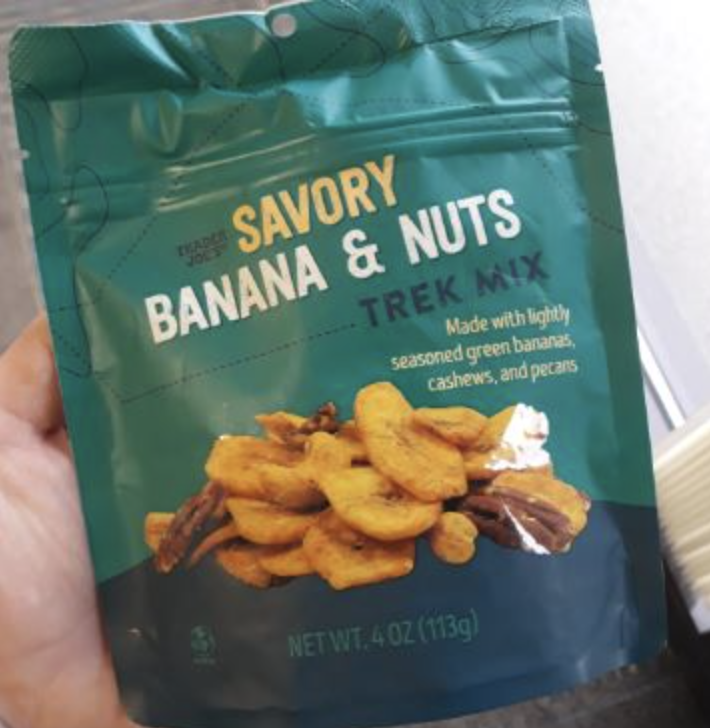 Savory Banana & Nuts Trek Mix