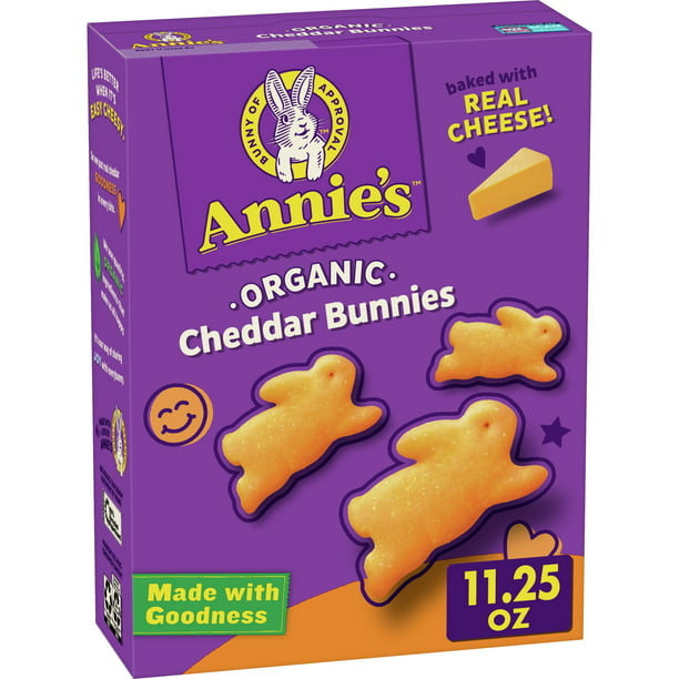 Annie's Organic Cheddar Bunnies Baked Snack Crackers