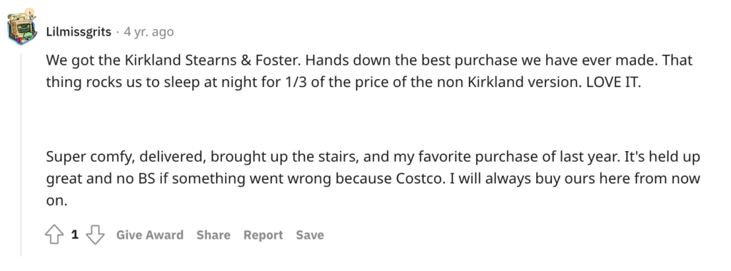 Costco Mattress Delivery Review 2
