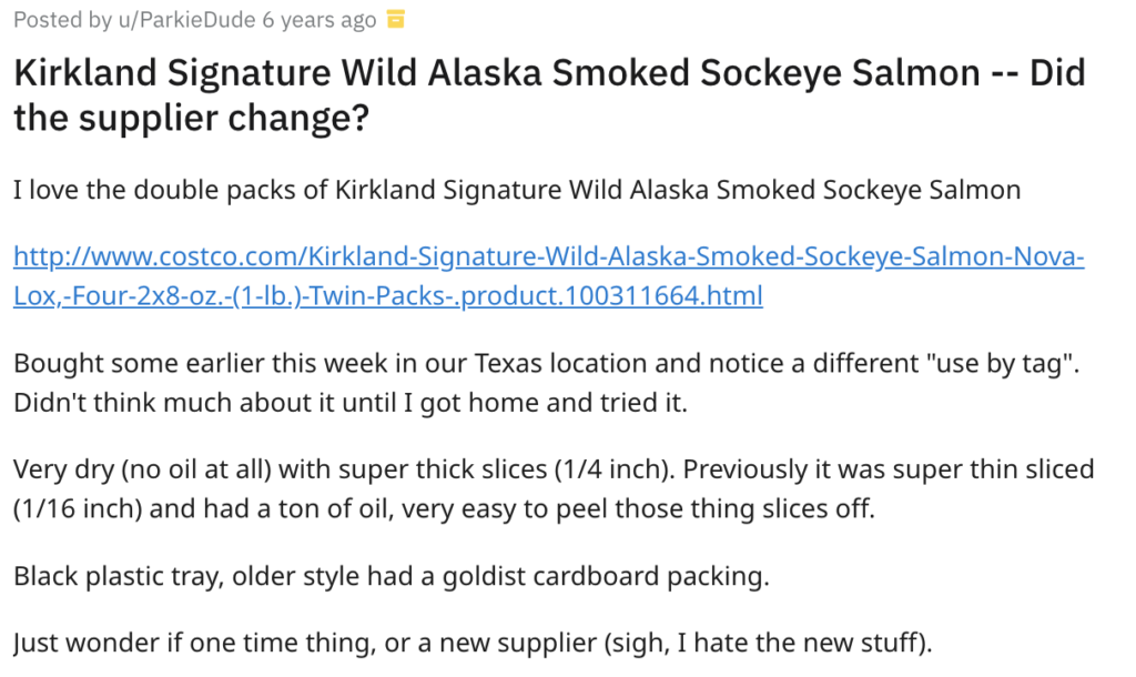Costco Smoked Salmon Review