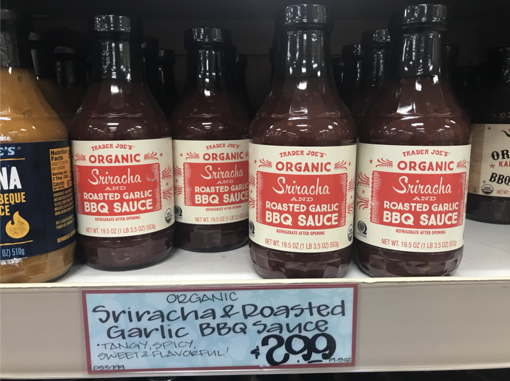 Organic Sriracha & Roasted Garlic BBQ Sauce