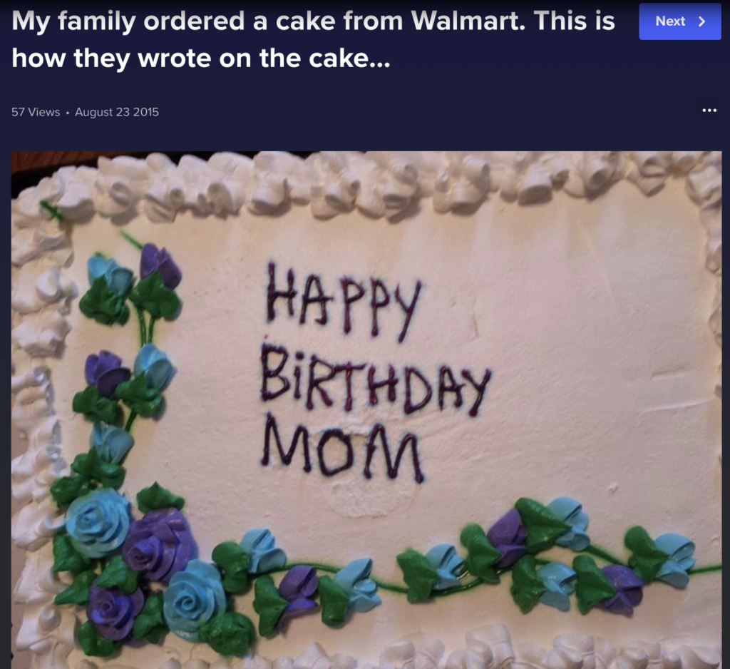 Ready Made Cake Walmart Review 3