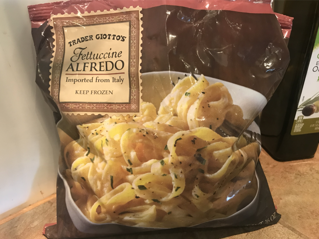 Trader Giotto’s Fettuccine Alfredo