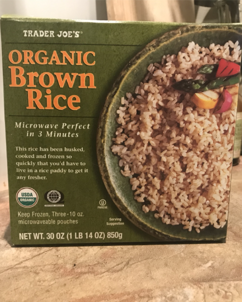 Trader Joe's Frozen Brown Rice