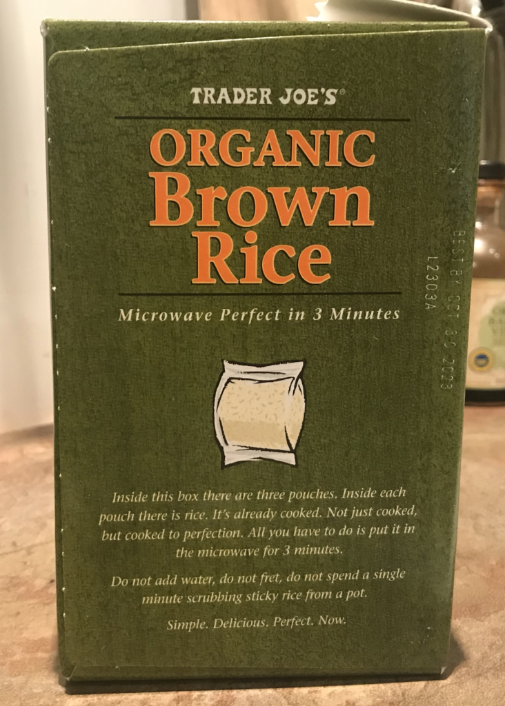Trader Joe's Frozen Brown Rice Cooking Instructions